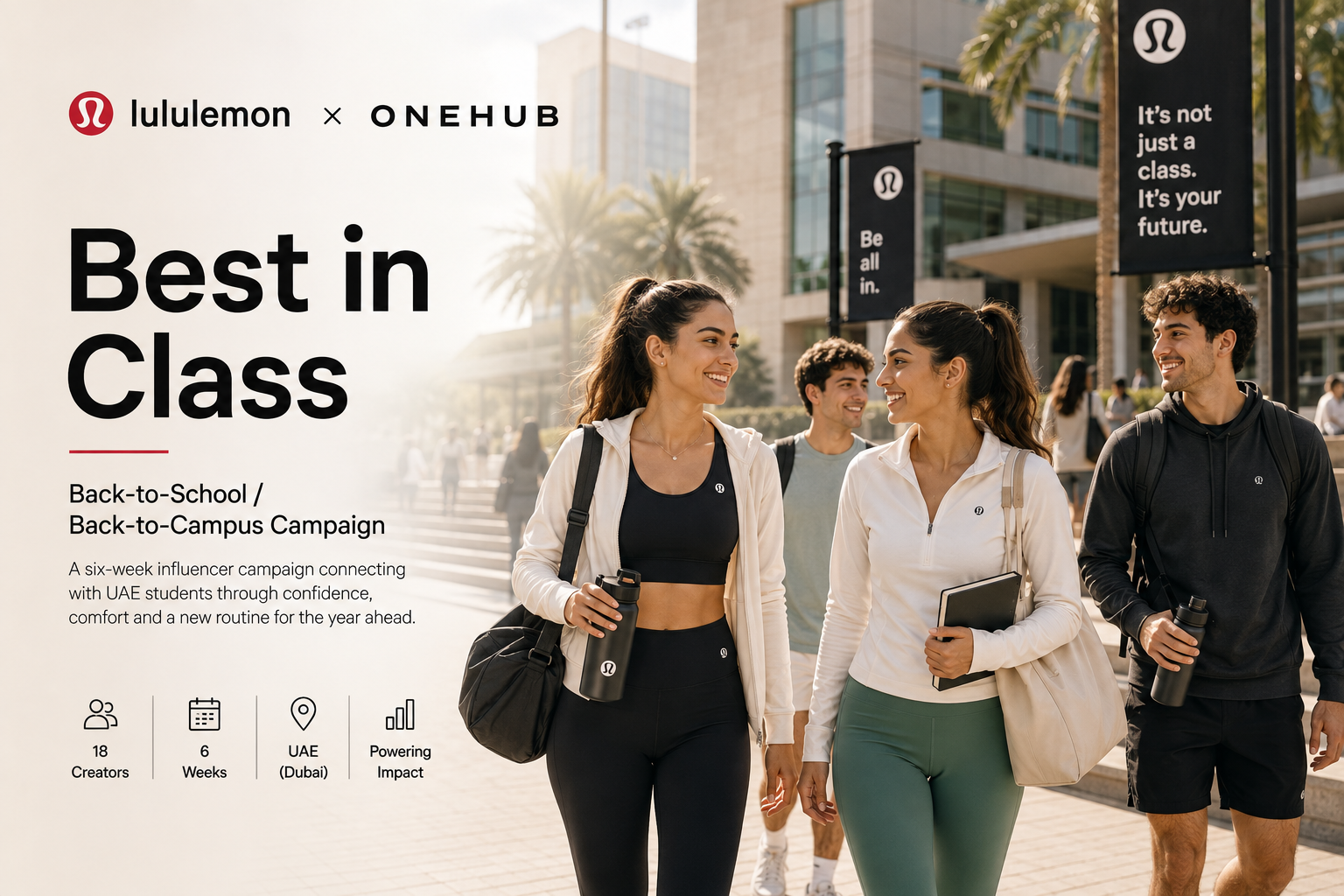Lululemon x OneHub Back-to-Campus Campaign
